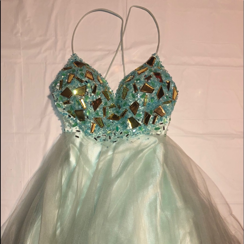Blue Prom Dress